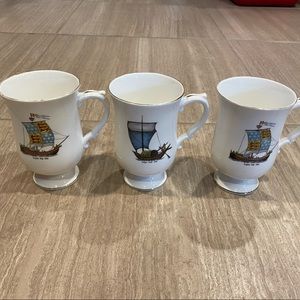 Crown Staffordshire Cups